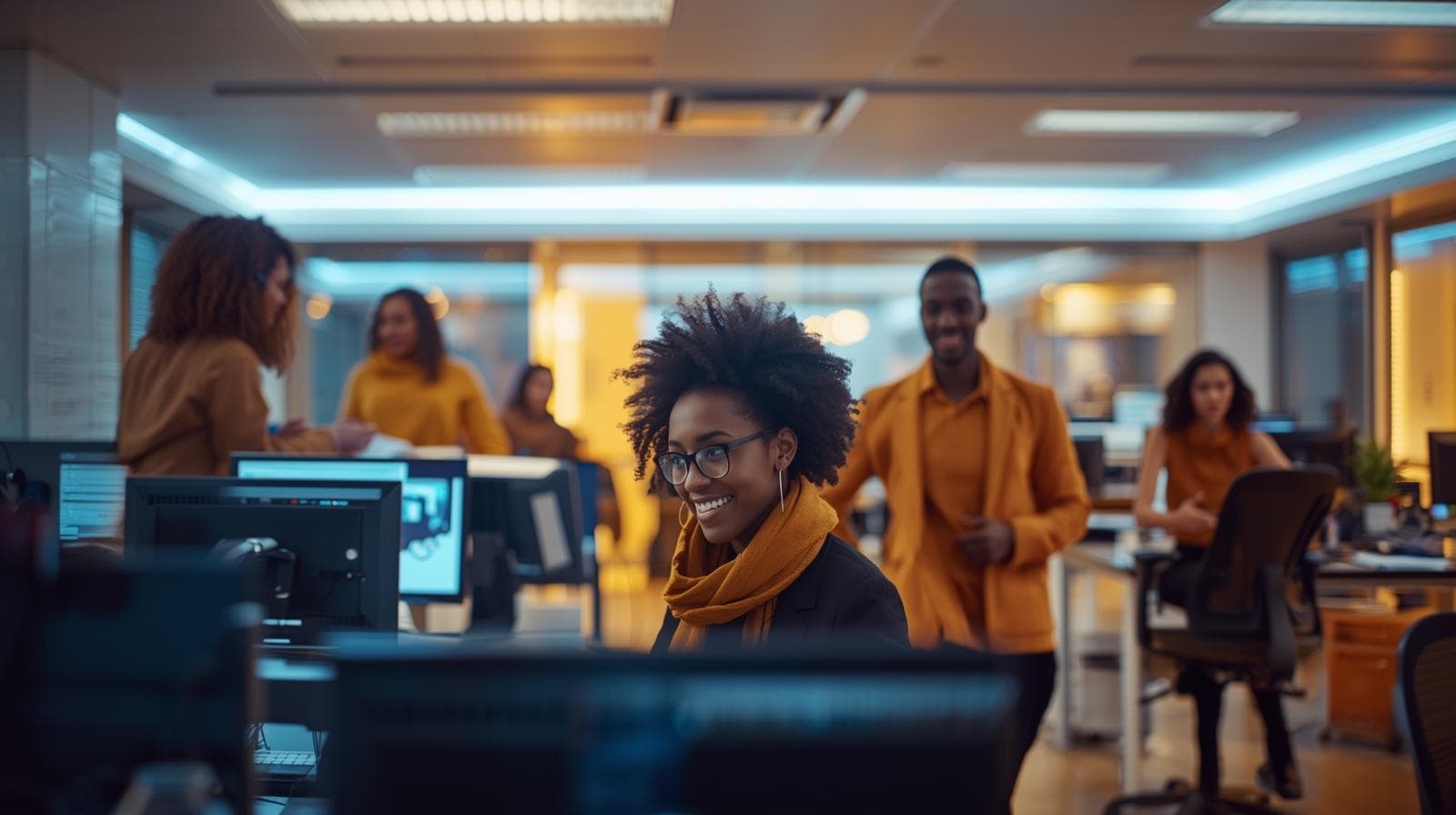 Global team collaboration